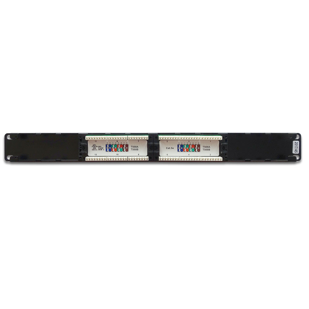 CAT5E 110 Type Patch Panel Rackmount CAT5E 110 Type Patch Panel Rackmount